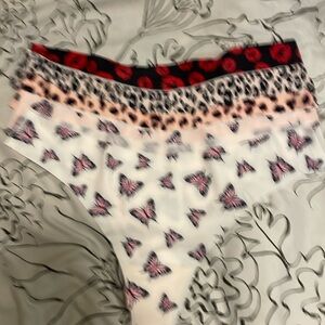 4 pack adorable seamless thongs. $10 each or $20 for all four